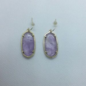 Kendra Scott Amethyst Elle Earrings